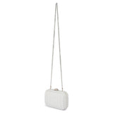 Ari Hotfix Clutch - White - The Stockroom NZ