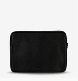 Before I Leave Laptop Case in Black by Status Anxiety - 15 - 16" - The Stockroom NZ