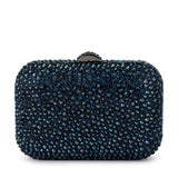 Casey Hot Fix Sparkle Clutch - Blue - The Stockroom NZ