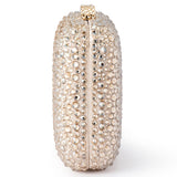 Casey Hot Fix Sparkle Clutch - Champagne - The Stockroom NZ