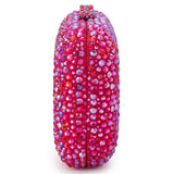 Casey Hot Fix Sparkle Clutch - Fuschia - The Stockroom NZ