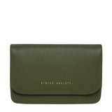 Impermanent Wallet by Status Anxiety in Khaki - The Stockroom NZ