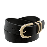 Let it Be Belt - Black/Gold by Status Anxiety - The Stockroom NZ