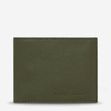 Noah - Mens Wallet in Khaki by Status Anxiety