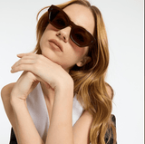 Otherworldly Sunglasses by Status Anxiety - Brown - The Stockroom NZ