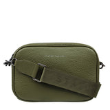 Plunder in Khaki with Branded Webbed Strap by Status Anxiety - The Stockroom NZ