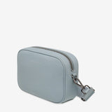 Plunder with Branded Webbed Strap in Powder Blue by Status Anxiety - The Stockroom NZ