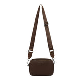 Plunder with Branded Webbed Strap in Cocoa by Status Anxiety